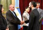 El Presidente del Salvador Nayib  Bukele, en su visita a nuestro país mantuvo un encuentro con autoridades de la Cámara de Diputados de la Nación