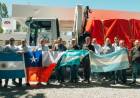 Histórico: un camión liviano con exportación a Chile cruzó a modo experimental por Agua Negra