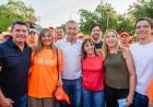 Orrego y los candidatos del Frente X San Juan recorrieron Capital, instando a los sanjuaninos a ir a votar este domingo  