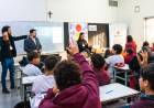 Estudiantes participan del programa que fomenta la convivencia y prevención