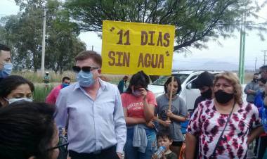 Once días sin agua en San Isidro: Hicieron lo que decían los vecinos y se levantó el corte
