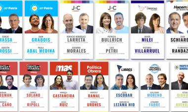 Elecciones 2023 Argentina: estas son las fórmulas presidenciales que competirán en las PASO