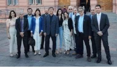 El Diputado Nacional José Peluc, participó de la reunión con el Presidente Javier Milei, previo a la apertura de Sesiones del Congreso