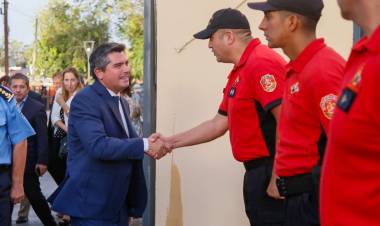Orrego en la  celebración de los 100 años de  Bomberos de la Policía de San Juan: " El trabajo que realizan es invaluable para toda la sociedad"
