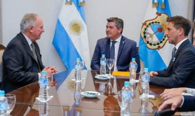 El Gobernador Orrego se reunió con el Secretario de Minería de Nación