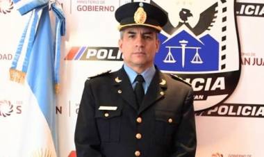 El Gobernador Orrego reemplazó al Jefe de Policía Eduardo Lirola
