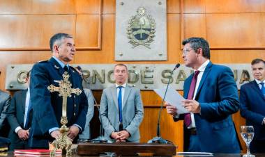 Orrego puso en funciones al nuevo Jefe de la Policía de San Juan