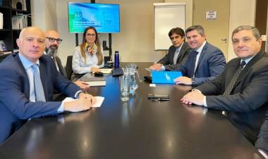 El Gobernador Marcelo Orrego se reunió con representantes de la UNOPS
