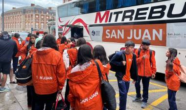 La delegación de San Juan ya está en Mar del Plata para los Juegos Evita