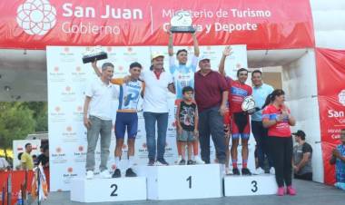Nicolás Tivani ganó la Vuelta a San Juan
