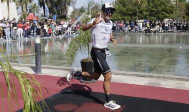 Fiesta total con el Ironman en San Juan ante una multitud