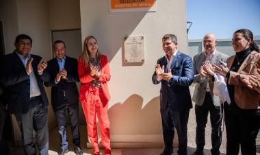 El gobernador Orrego inauguró una nueva delegación del Registro Civil en Jáchal