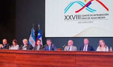 Orrego presidió la apertura del XXVIII Comité de Integración Paso de Agua Negra