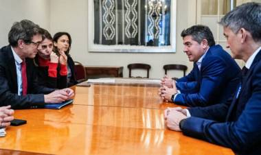 Orrego se reunió con el viceministro de Metales Estratégicos de Francia