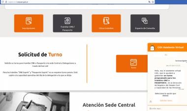 El Registro Civil implementa un nuevo sistema de turnos digitales a través de web y WhatsApp