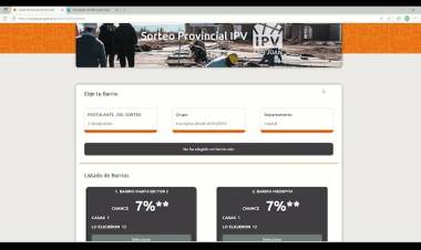 Los 3 pasos para inscribirse al sorteo del IPV