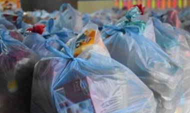 Entrega de  módulos alimentarios para personas con diabetes  correspondiente al mes de julio