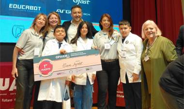 Los alumnos de la Escuela Vieytes, de Caucete, primeros en Robótica a nivel nacional