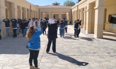 En el marco del Plan Provincial “Escuelas Preparadas”, se realizó el primer simulacro provincial y simultáneo de evacuación escolar