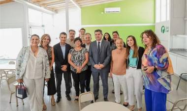 Orrego inauguró el nuevo Centro de Desarrollo Infantil de Chimbas