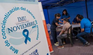 Más de un centenar de varones participó de las acciones preventivas por cáncer de próstata