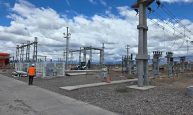 Se puso en servicio la estación transformadora San Juan Sur en Sarmiento