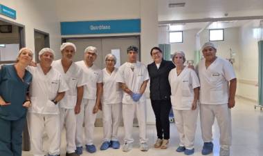 Se realizaron las primeras cirugías periféricas del año en el Hospital de Barreal