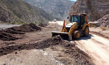 Continúan los trabajos para restablecer rutas y accesos tras el temporal en la provincia