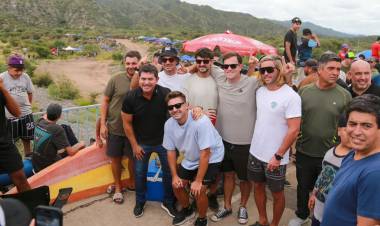 Orrego presenció la 33º edición del Safari tras la Sierra en Valle Fértil