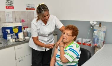 Vacunación antigripal: ya colocaron unas 11 mil dosis en San Juan