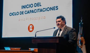 Educación Técnica abrió el ciclo de formación docente del área pedagógica