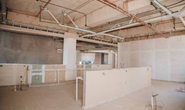 Ya se trabaja en el interior del nuevo instituto odontológico