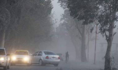 Alerta meteorológica: Se espera la ocurrencia de viento sur para la madrugada del miércoles 25 de marzo
