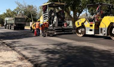Repavimentación en avenida Libertador: Nueva etapa de 9 kilómetros 