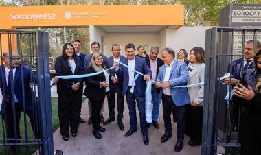 Calingasta: Orrego recorrió el San Juan Cerca e inauguró obras de ampliación y refacción en centros de Salud