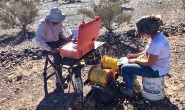 Monitoreo del INA-CRAS: “Hay que cuidar el agua, sobre todo la de Pampa del Chañar, que es la mejor que tiene Jáchal…”