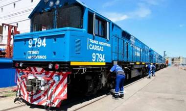 Belgrano Cargas: lo recaudado por la venta del material se destinará a infraestructura vial