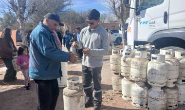 Garrafa Hogar visita Jáchal, Santa Lucía, San Martín y Pocito