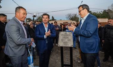 Orrego celebró los 84 años de Rawson con el anuncio de una pavimentación clave