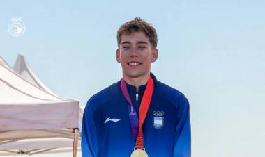El ciclismo sanjuanino le dio dos medallas a Argentina: Oro para Mateo Kalejman y bronce para Delfina Dibella