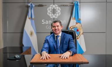 Orrego anunció la construcción de la nueva Autopista a Caucete