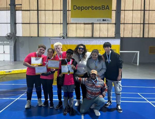 Sanjuaninos participaron de los Juegos Porteños de Golball
