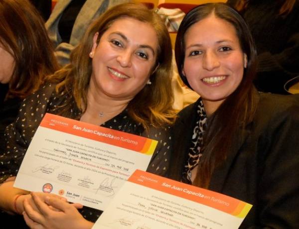 Lanzan nuevos talleres del programa San Juan Capacita en Turismo