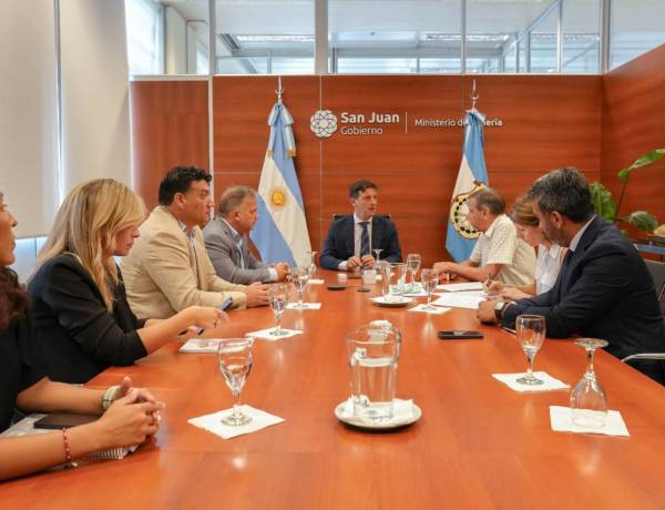 Se firmó un convenio para ejecutar obras clave que optimizarán el riego en Calingasta