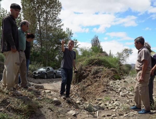 Temporal en Jáchal: varias familias fueron asistidas por el Ministerio de Familia y Desarrollo Humano de la provincia