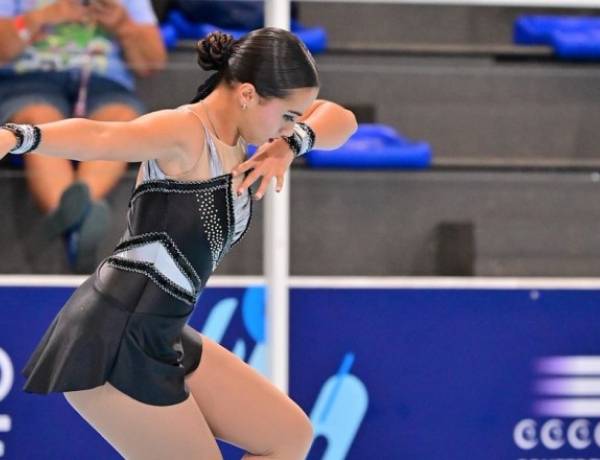 Joaquina de la Torre, la única sanjuanina que representará al país en la World Cup de patinaje artístico en Alemania