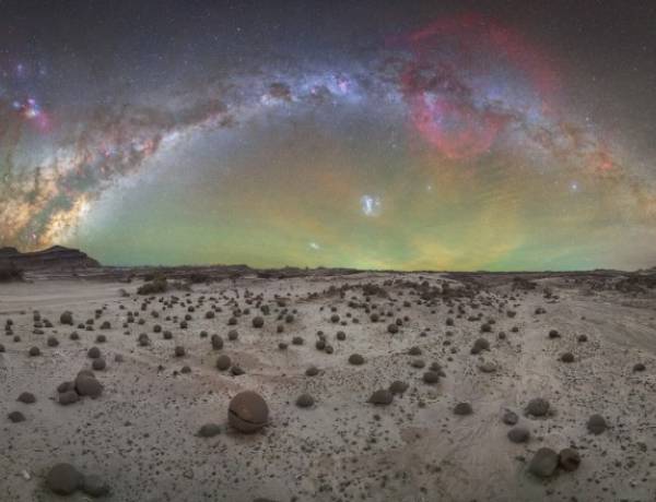 San Juan se luce a nivel mundial con una foto galardonada del cielo de Ischigualasto