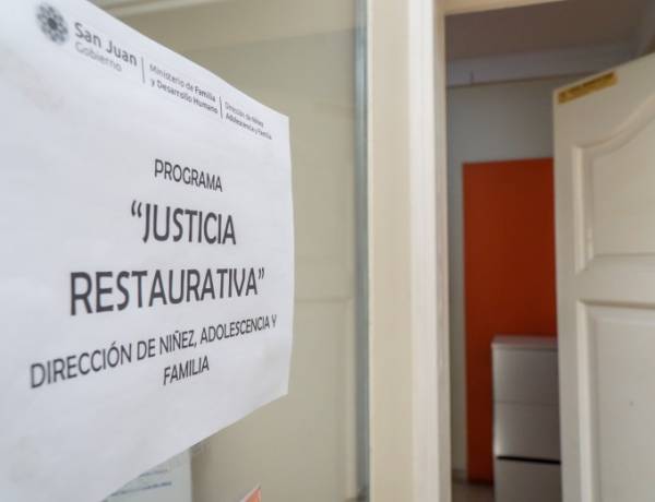 A un año de trabajo del Programa de Justicia Juvenil Restaurativa se resolvió el primer caso