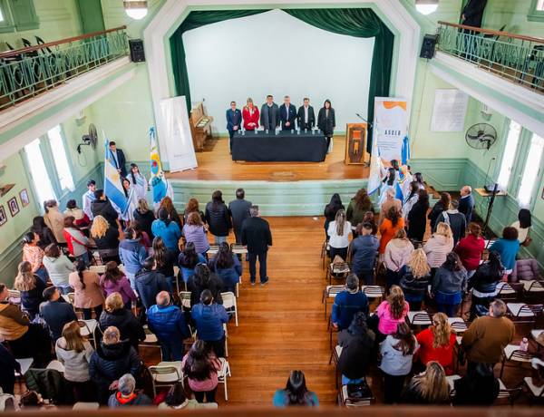 Capacitación docente en Jáchal: el vicegobernador destacó el rol de la educación y el trabajo en equipo