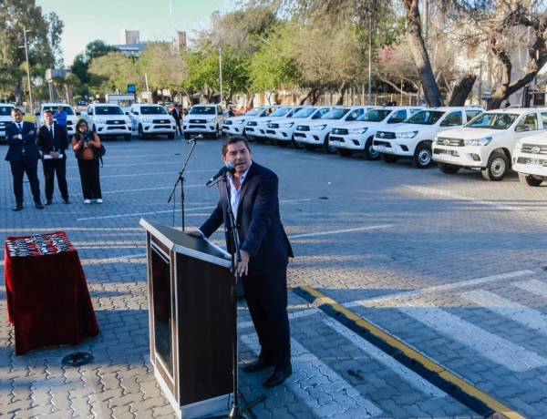 Orrego renovó la flota de Obras Sanitarias para dar soluciones inmediatas a los sanjuaninos